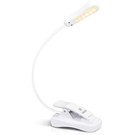 LED Clip On Reading Light, Book Light, 16 Eye Protection LEDs, Bed Light, Clip on Light with 3 Brigh | Amazon (US)