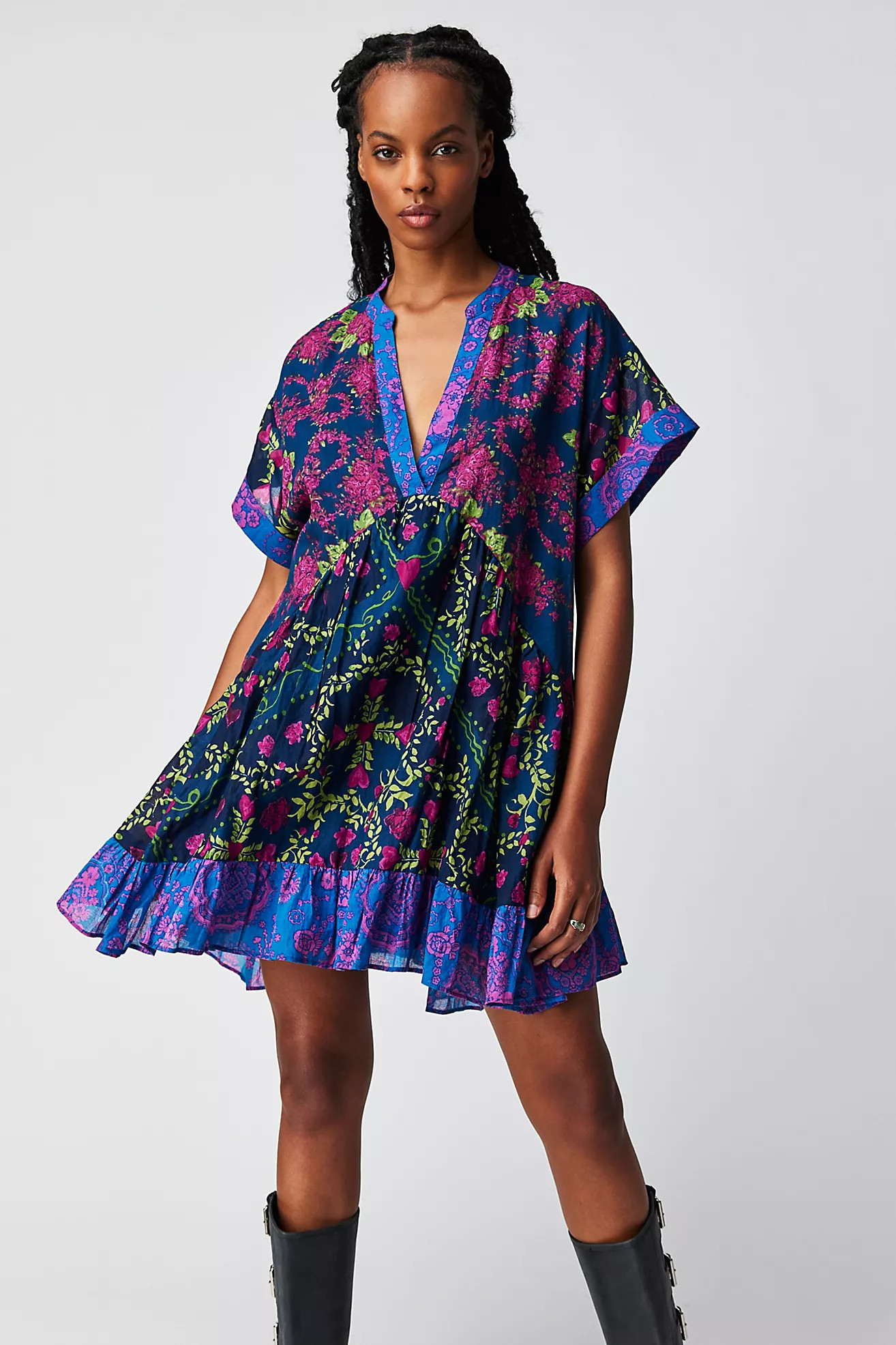 Printed Agnes Dress | Free People (Global - UK&FR Excluded)