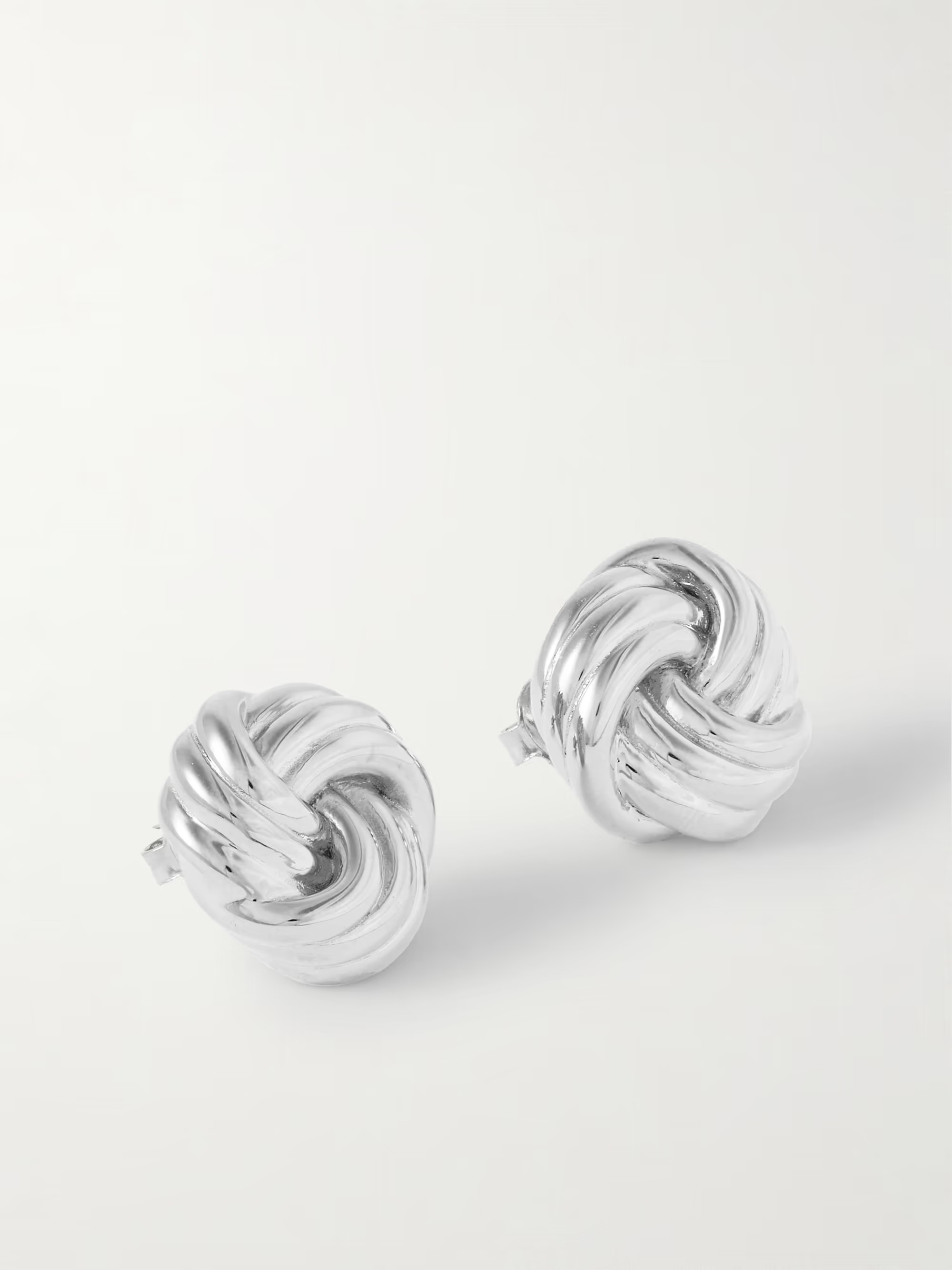 The Elizabeth silver earrings | NET-A-PORTER (UK & EU)