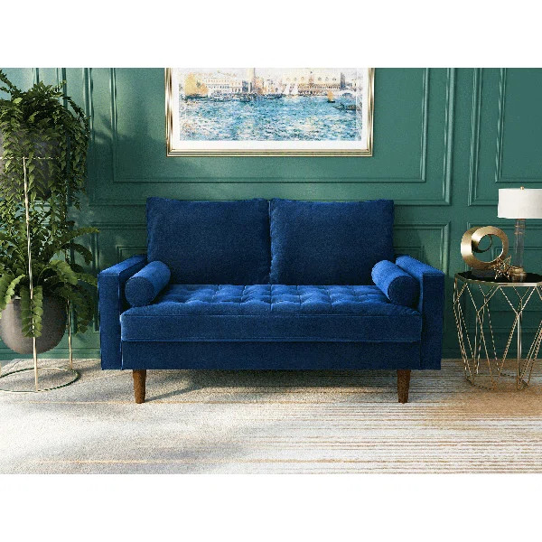 Gabrielo 58'' Square Arm Loveseat | Wayfair North America