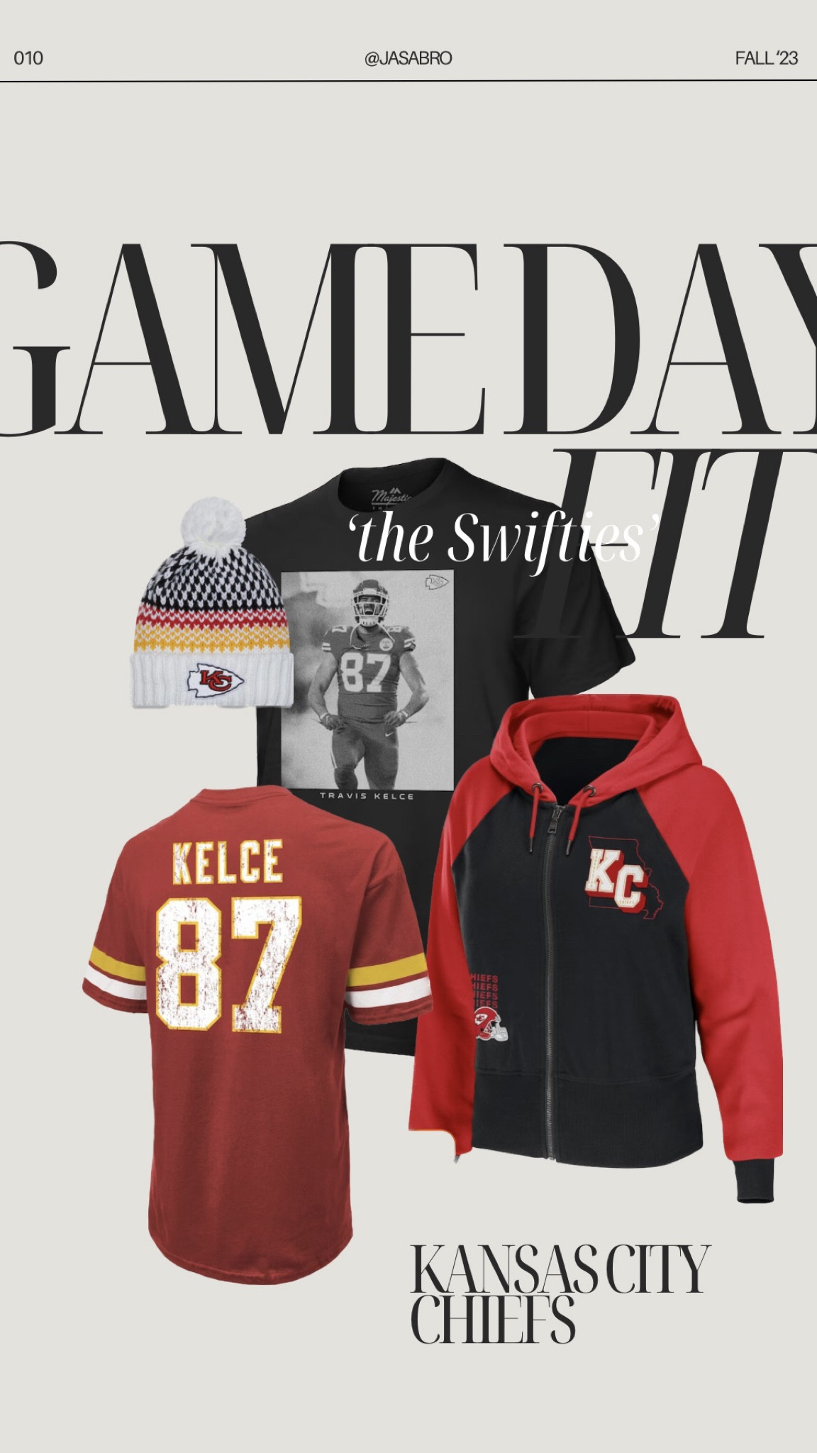 NFL Kansas City Chiefs game day outfits including Travis Kelce gear for The Swifties 🌹 

Taylor Swift, game day outfit, red outfit, football, sporty, sport, sport style, sports wear, sporty outfit, outfit inspo, stylist, comfy outfit, denim, Fanatics, fall fashion, fall outfit, fall style, sports wear, comfy outfit, street style, streetwear, football outfit, sports

#LTKstyletip #LTKsalealert #LTKSeasonal