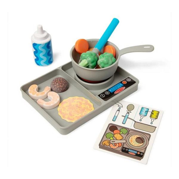 Melissa & Doug Simmer & Stir Stovetop Play Set with Water WOW! Color Reveal | Scheels Sports