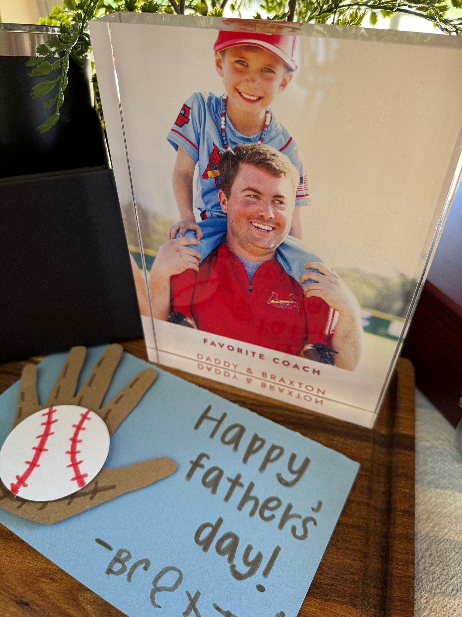 This acrylic photo block is perfect! Such a great Father’s Day gift