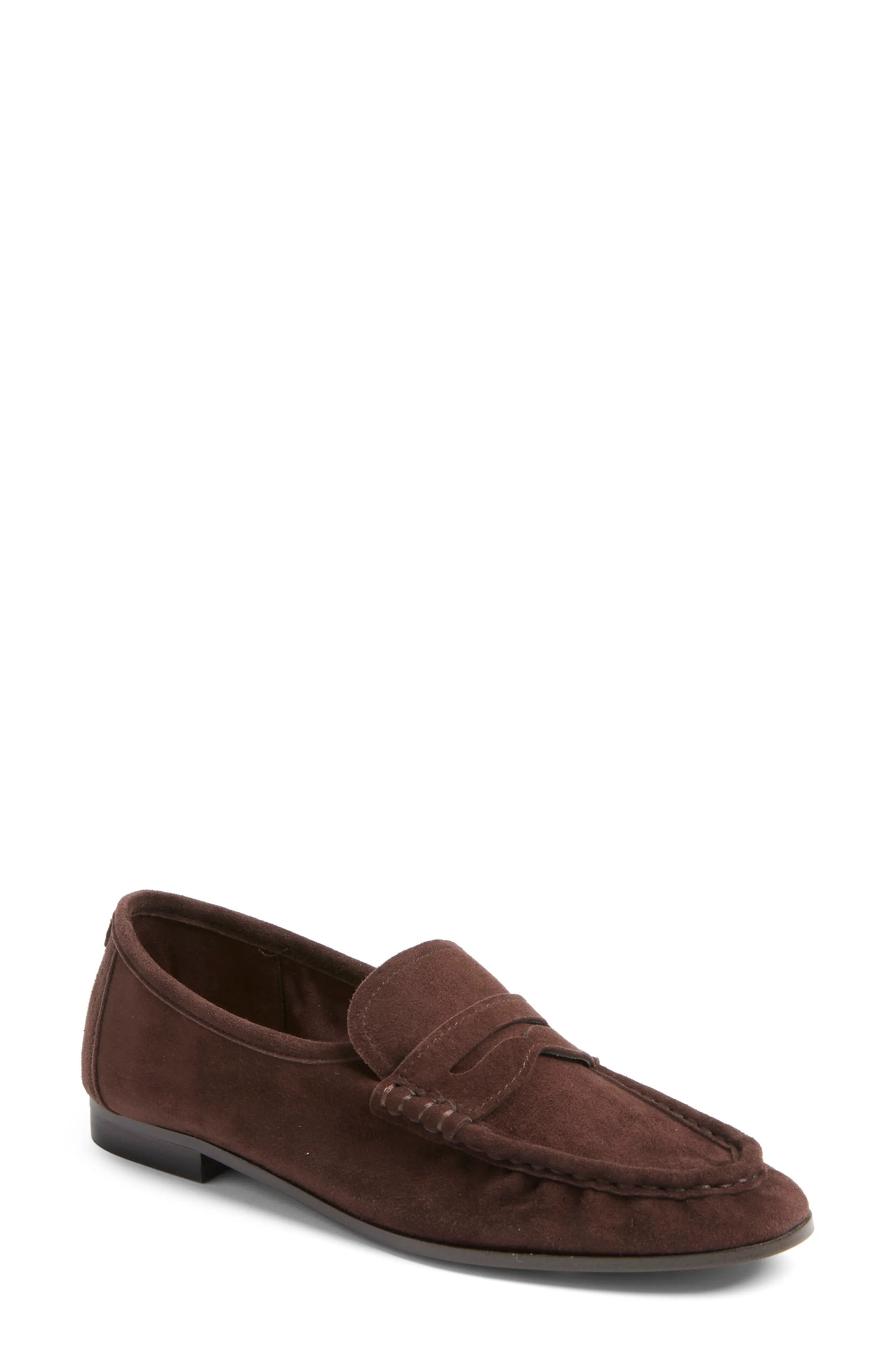 Sam Edelman Lizbeth Moc Toe Loafer in Cafe Noir at Nordstrom Rack, Size 9.5 | Nordstrom Rack