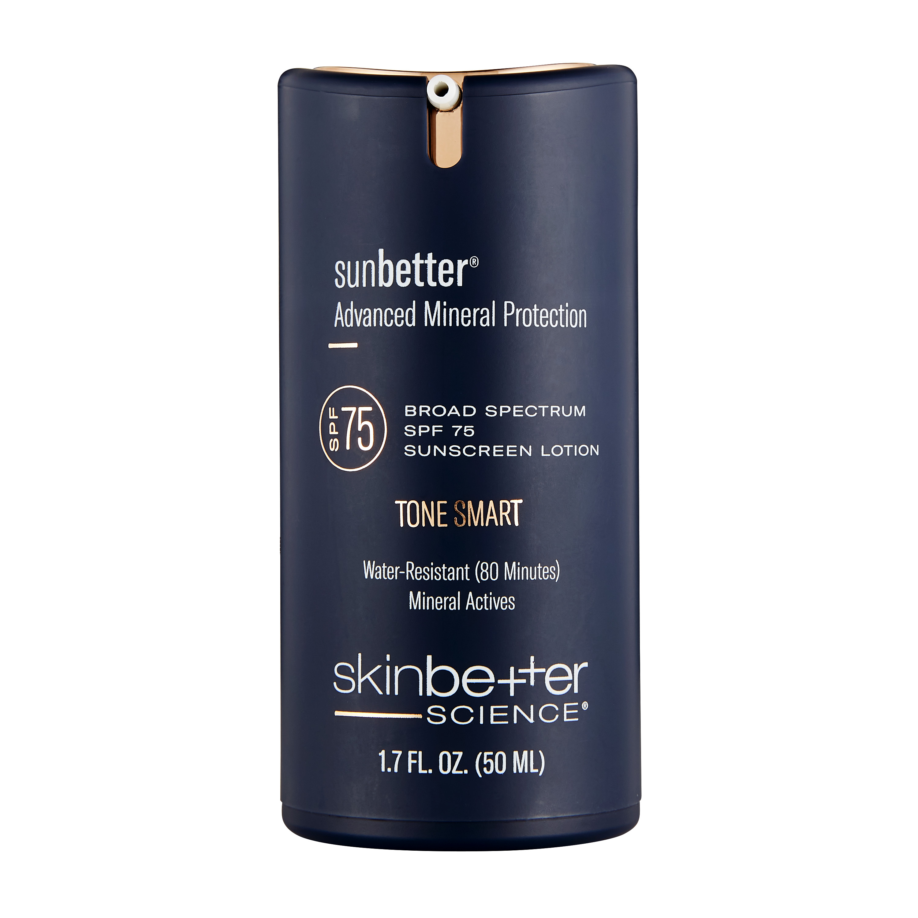 sunbetter TONE SMART SPF 75 Mineral Sunscreen Lotion | 1.7 fl. oz. (50 ml) | skinbetter science | Skinbetter Science