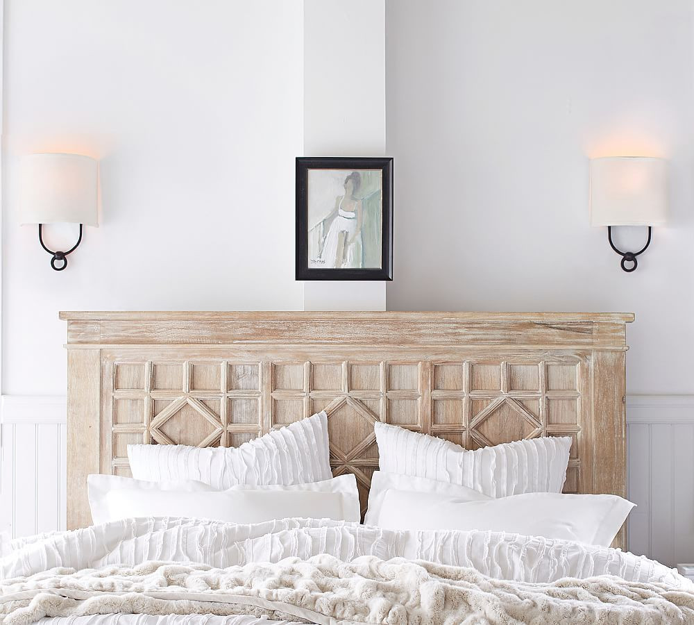 Francis Metal Shaded Sconce | Pottery Barn (US)