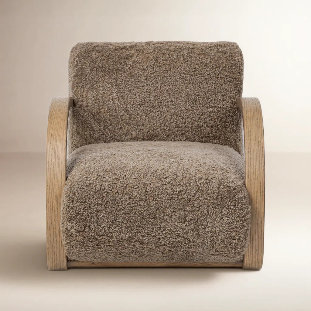 Burke Shearling Accent Chair | Wayfair North America