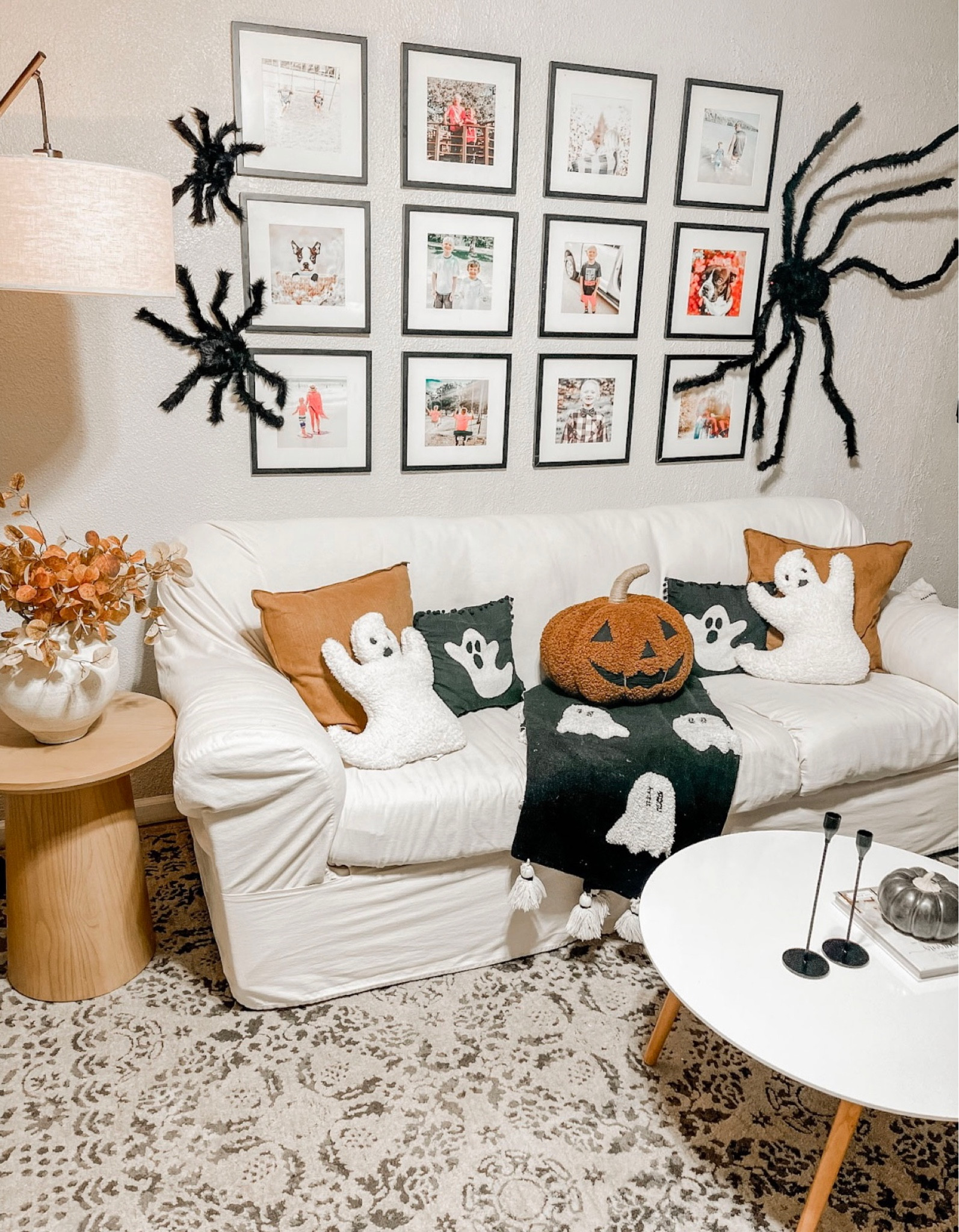 Obsessed with these adorable pillows! The light up jack o lantern pillow sells out every year from pottery barn, so I was so glad to have snagged it this year. I will keep checking to see if it comes back in stock, and share it here when it does. 

I linked some from different sellers on eBay + all of my other living room decor. Happy shopping friends! 

#farmhouse #halloween #trending 

#LTKunder100 #LTKSeasonal #LTKHalloween