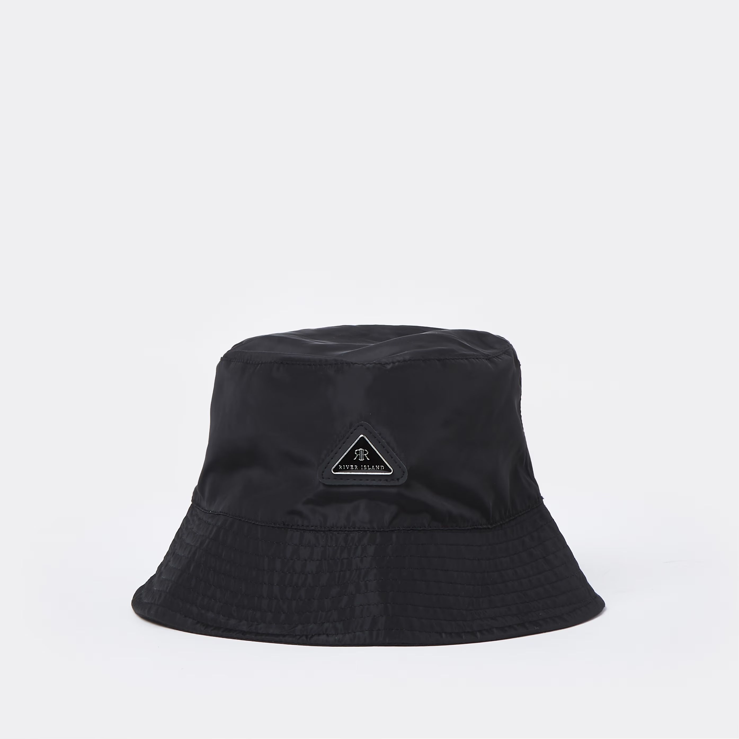 Mens River Island Black nylon bucket hat | River Island (UK & IE)