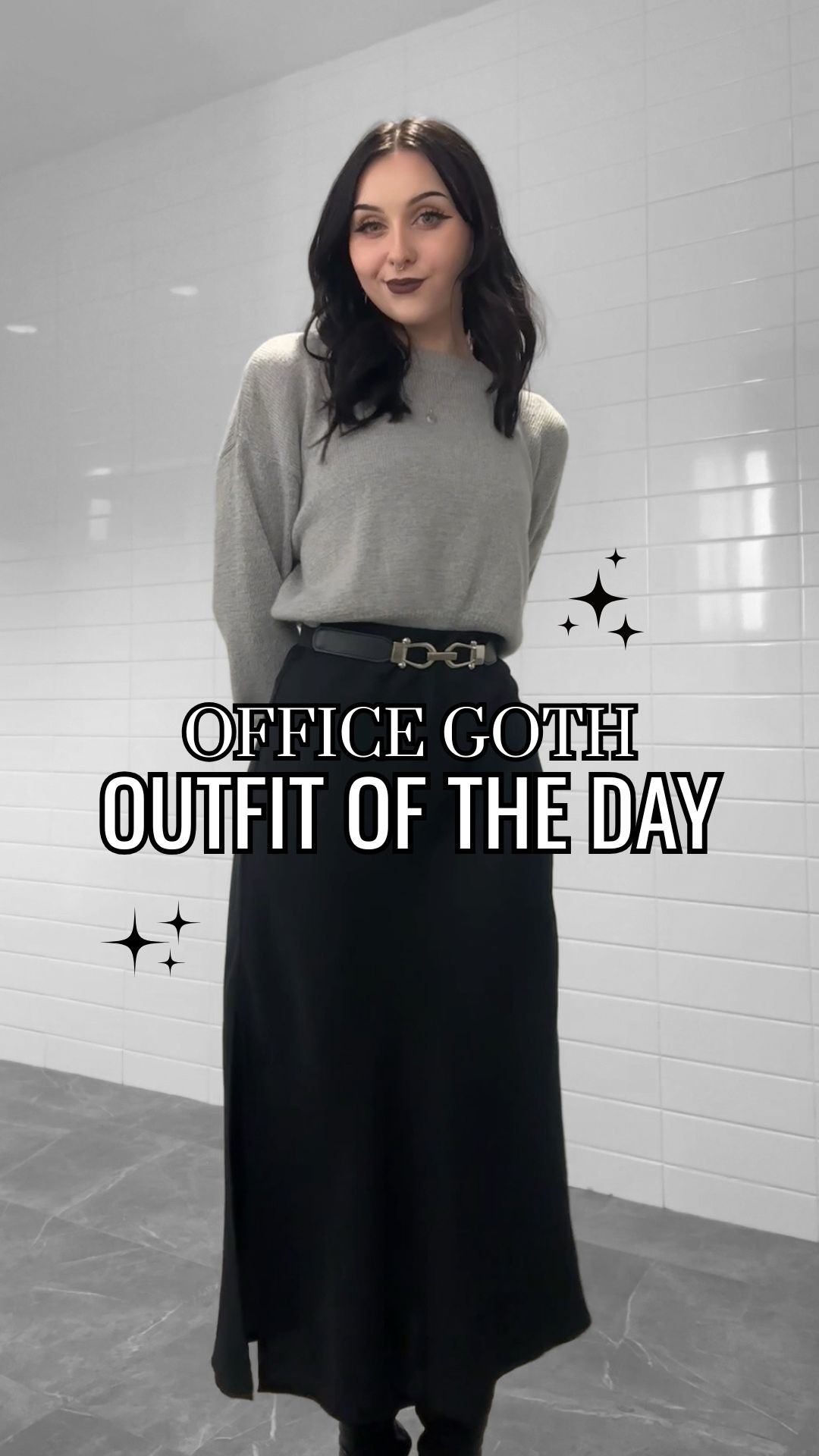 today’s corporate goth fit ♡ #corporategoth #officeoutfit #altgirl 

#LTKPetite