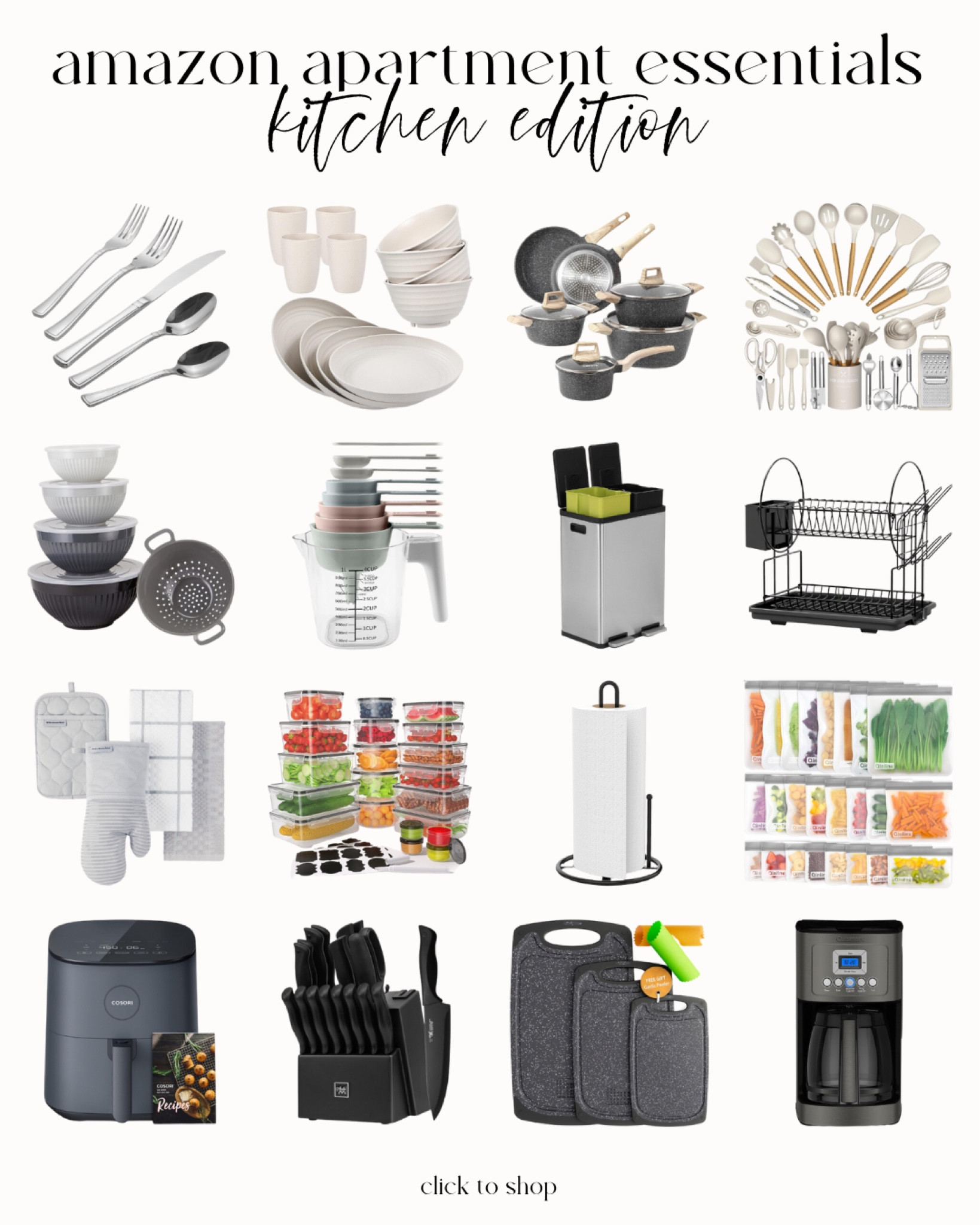 Elevate your kitchen with Amazons trendy kitchen apartment essentials 🍳

#LTKhome #LTKfindsunder100