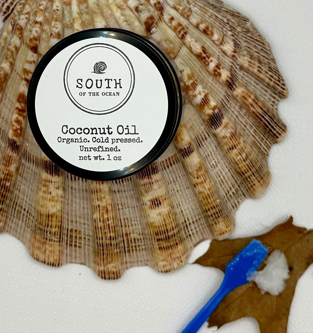 Coconut Oil W/ Glass Jar - Organic, Unrefined, Cold Pressed - Etsy | Etsy (US)