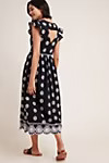 Embroidered Eyelet Midi Dress | Anthropologie (US)