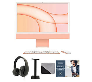 Apple iMac 24 M1 256GB 8-Core CPU 8-Core GPU B undle | QVC