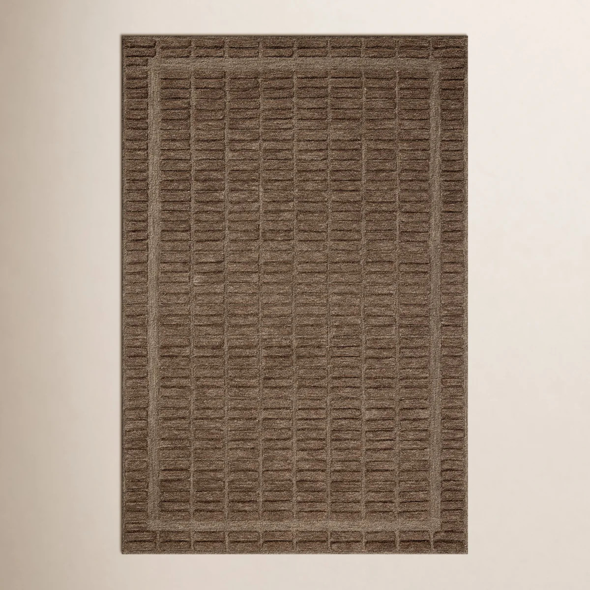 Chris Loves Julia x Loloi Bradley Cocoa / Cocoa Area Rug | Wayfair North America