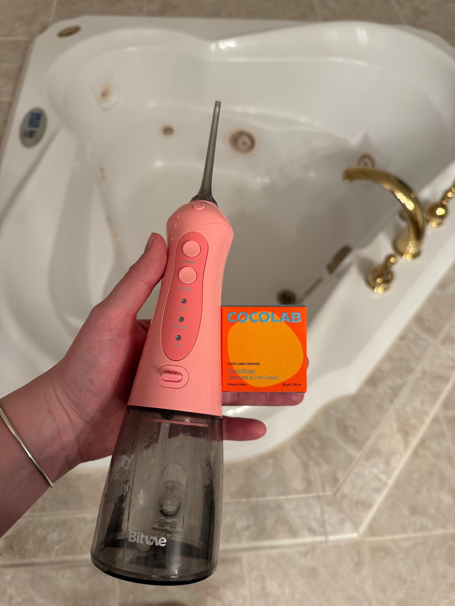 Gums sensitive during pregnancy?! It’s very common due to hormone levels! The best thing you can do is FLOSS and WATERFLOSS! This keeps bacteria in the gums low (the brush and or mouthwash won’t get into the areas floss can) so it’s crucial for sensitive gums! These are my faves as a dental hygienist 

#LTKselfcare #LTKmomlife #LTKBump