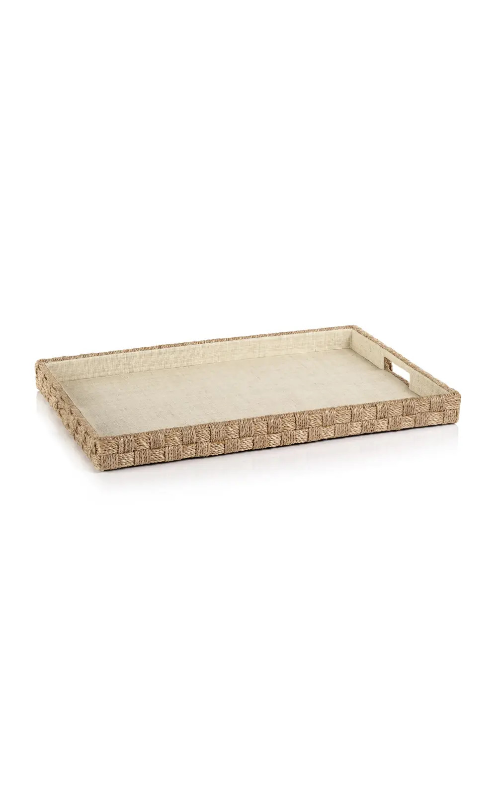 Abaca Rope Serving Tray | THELIFESTYLEDCO