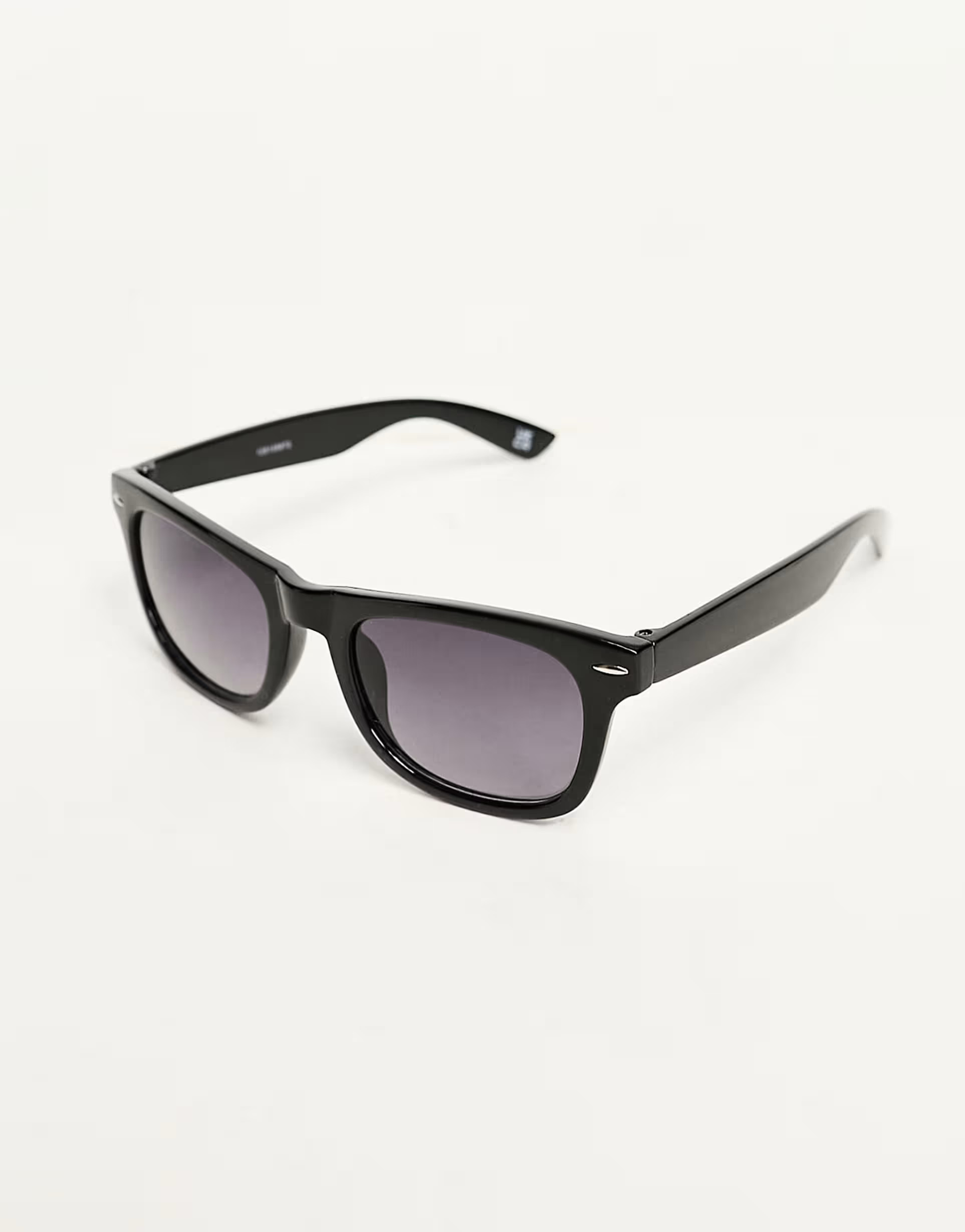 ASOS DESIGN retro square sunglasses in black | ASOS (Global)