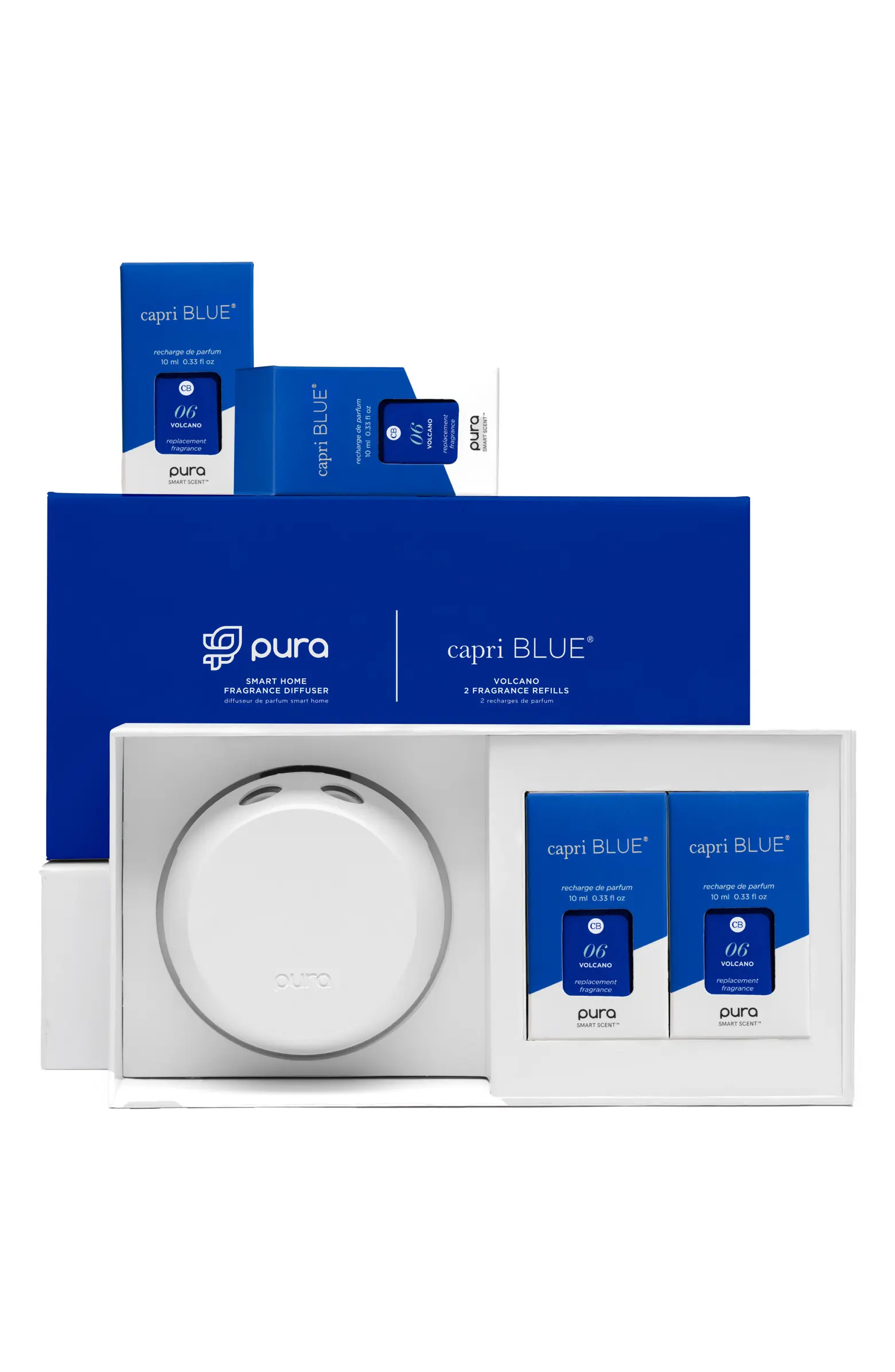X Capri Blue Best Sellers & Pura 4 Smart Fragrance Diffuser & Refill Set | Nordstrom