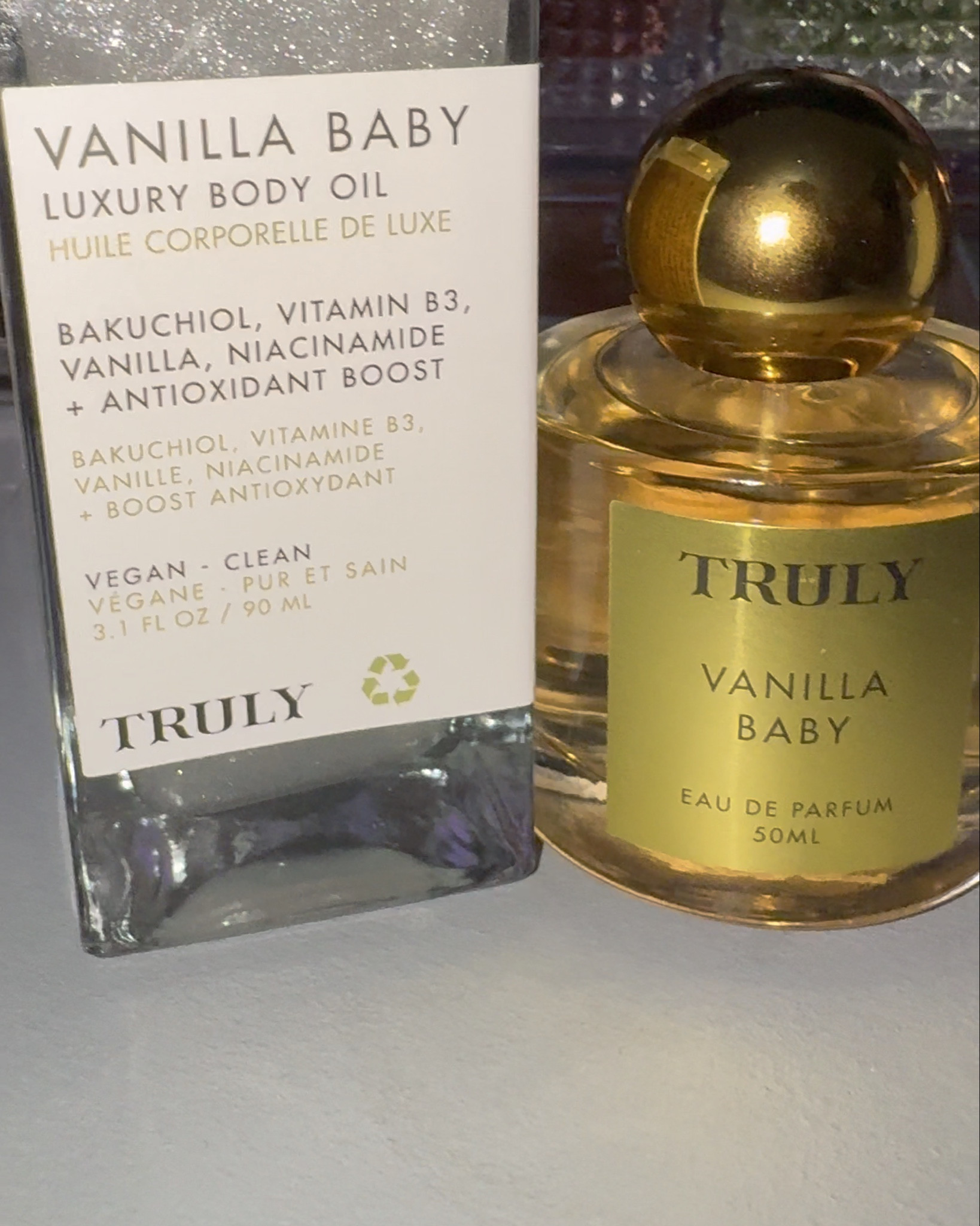 One of the best vanilla combos. Luxury body oil and matching perfume  

#LTKBeauty #LTKGiftGuide #LTKFindsUnder50