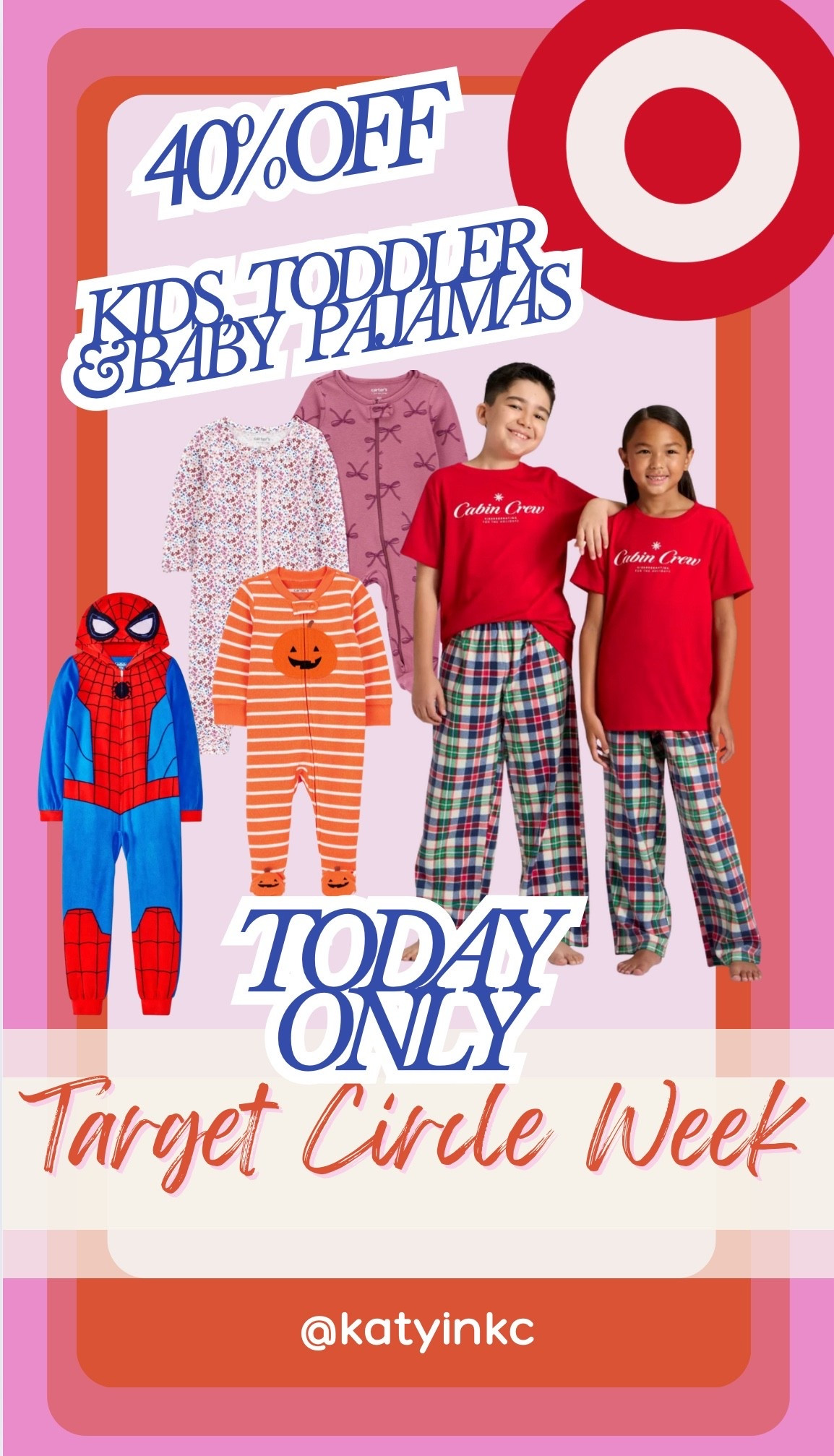 🛏️✨ Cutest cozy finds at Target! ✨ Toddler + kids’ PJs that are comfy, adorable, and budget-friendly 👶💤 Perfect for fall nights, holiday mornings, and all the snuggles in between 🍂🎄 #TargetStyle #TargetKids #TargetFinds #TargetStyle #TargetKids #TargetBaby #TargetDeals #TargetMoms #TargetFavorites #ToddlerStyle #ToddlerLife #KidsFashion #TargetHaul #MomLife #CozyStyle #TargetPJs #TargetRun

#LTKKids #LTKSaleAlert #LTKBaby