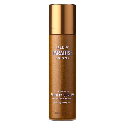 Isle of Paradise Sunny Serum Instant Bronzing Setting Mist- Golden Hour, Hydrating & Illuminating... | Amazon (US)