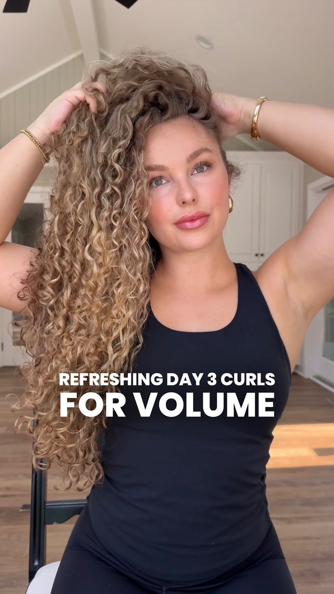 Volume refresh routine #curlyhair #curlyhaircare #curlyhairrefresh

#LTKBeauty