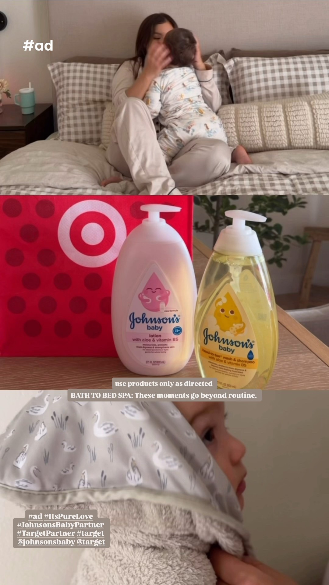 #ad BATH to BED spa: these moments go beyond routine. Available @target @johnsonbaby #ItsPureLove #JohnsonsBabyPartner #TargetPartner #Target


#LTKBaby #LTKmomlife