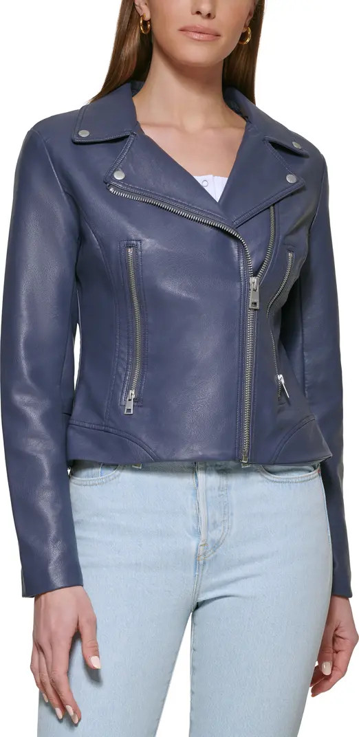 Faux Leather Moto Jacket | Nordstrom