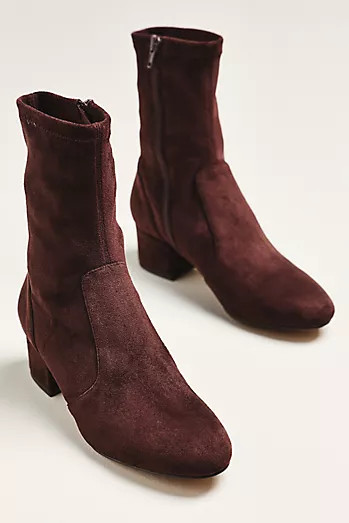 Reformation Roberta Snip-Toe Kitten-Heel Boots | Anthropologie (US)