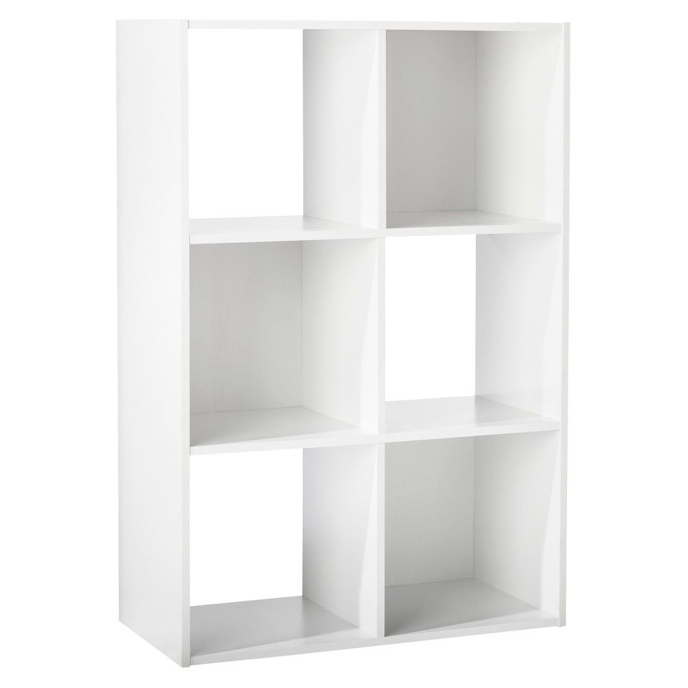 6-Cube Organizer Shelf White 11"" - Room Essentials | Target