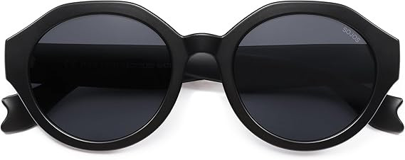 SOJOS Ocean Collection Round Sunglasses Recycled Fishing Net Frame Eco-Friendly UV400 Polarized L... | Amazon (US)