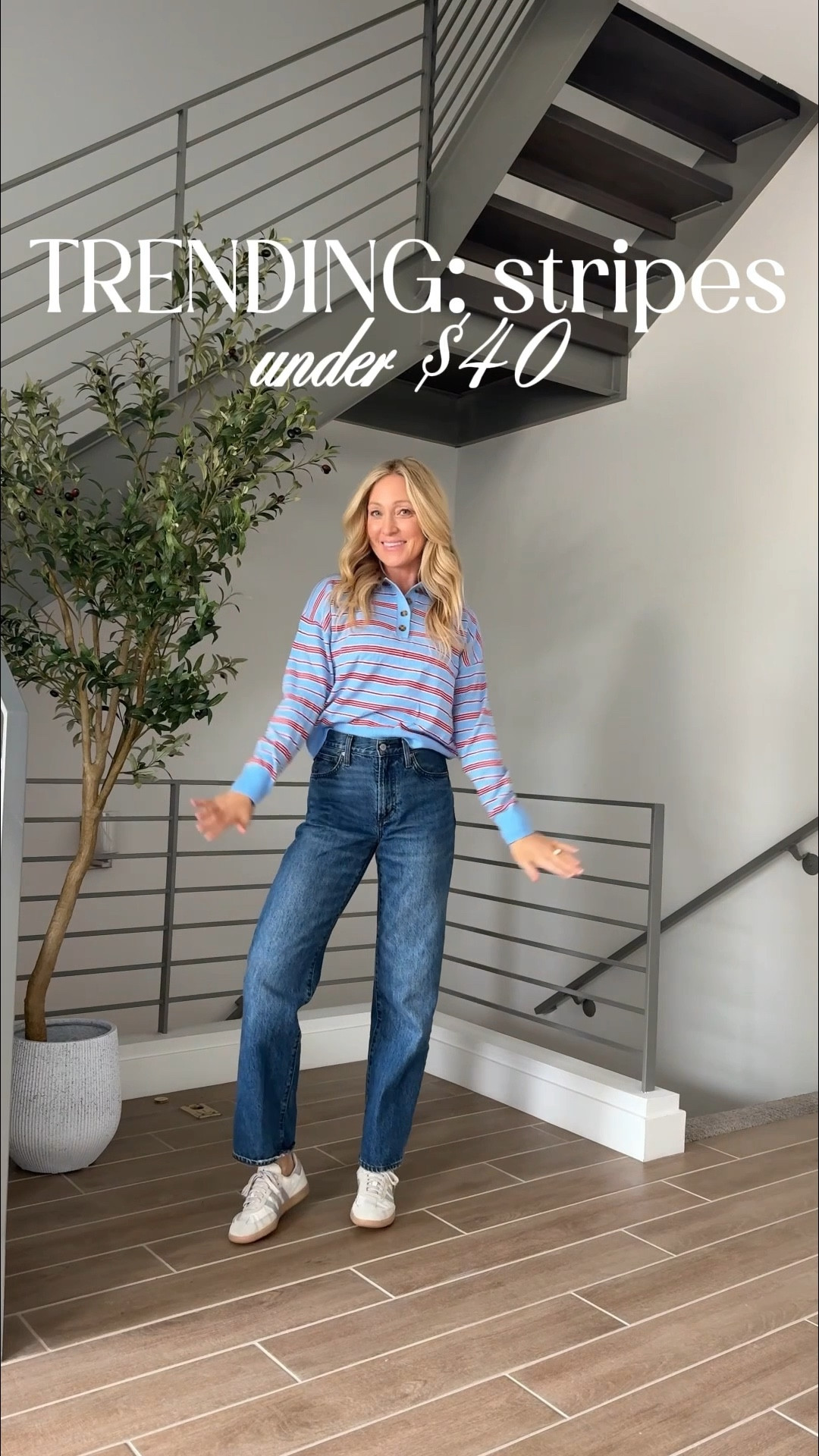 Stripe sweaters!!! Wearing size S in all of them- if in between I’d say go up! 

#LTKootd #LTKSaleAlert