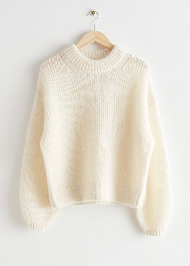 Oversized Wool Knit Sweater | & Other Stories US