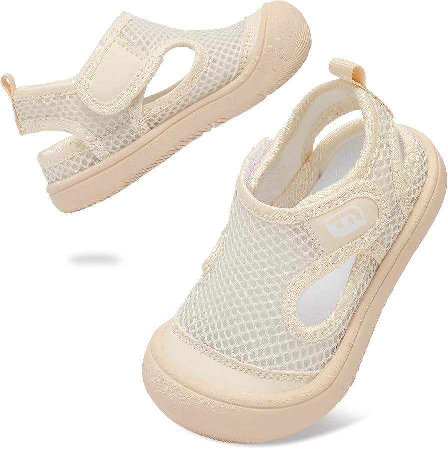 JOINFREE Baby Water Shoes Toddler Boys Girls Wide Sandals Barefoot Swim Shoes Quick-Dry Breathabl... | Amazon (US)