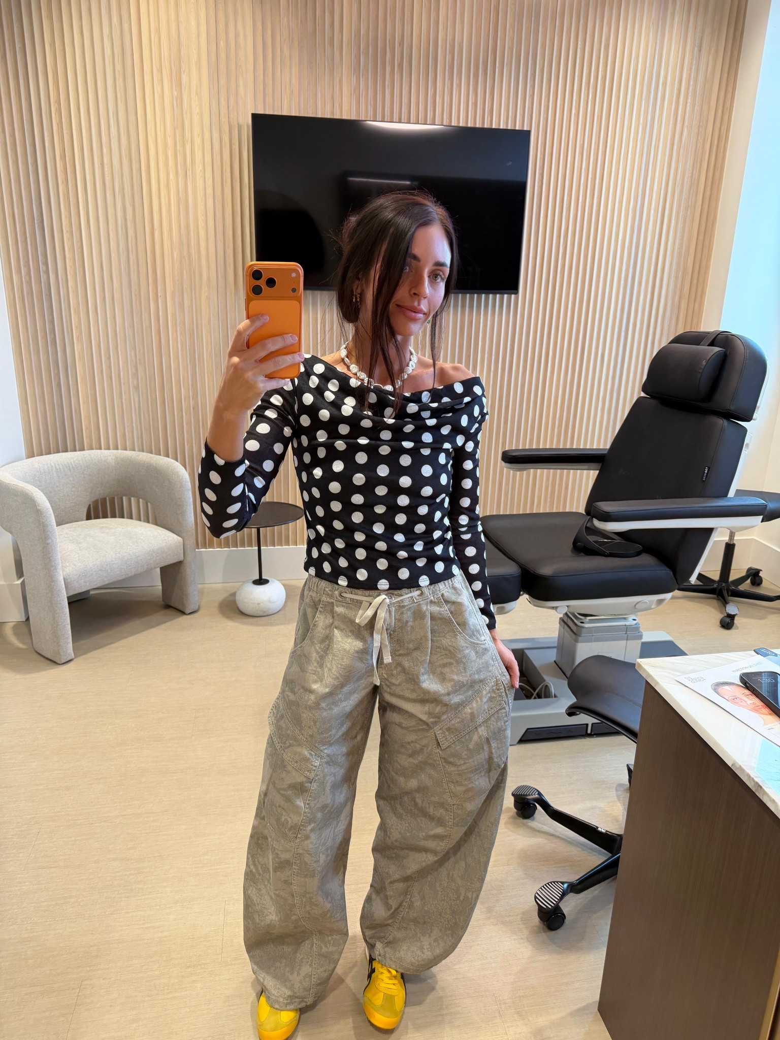 Wearing size XS in pants and small in top !!