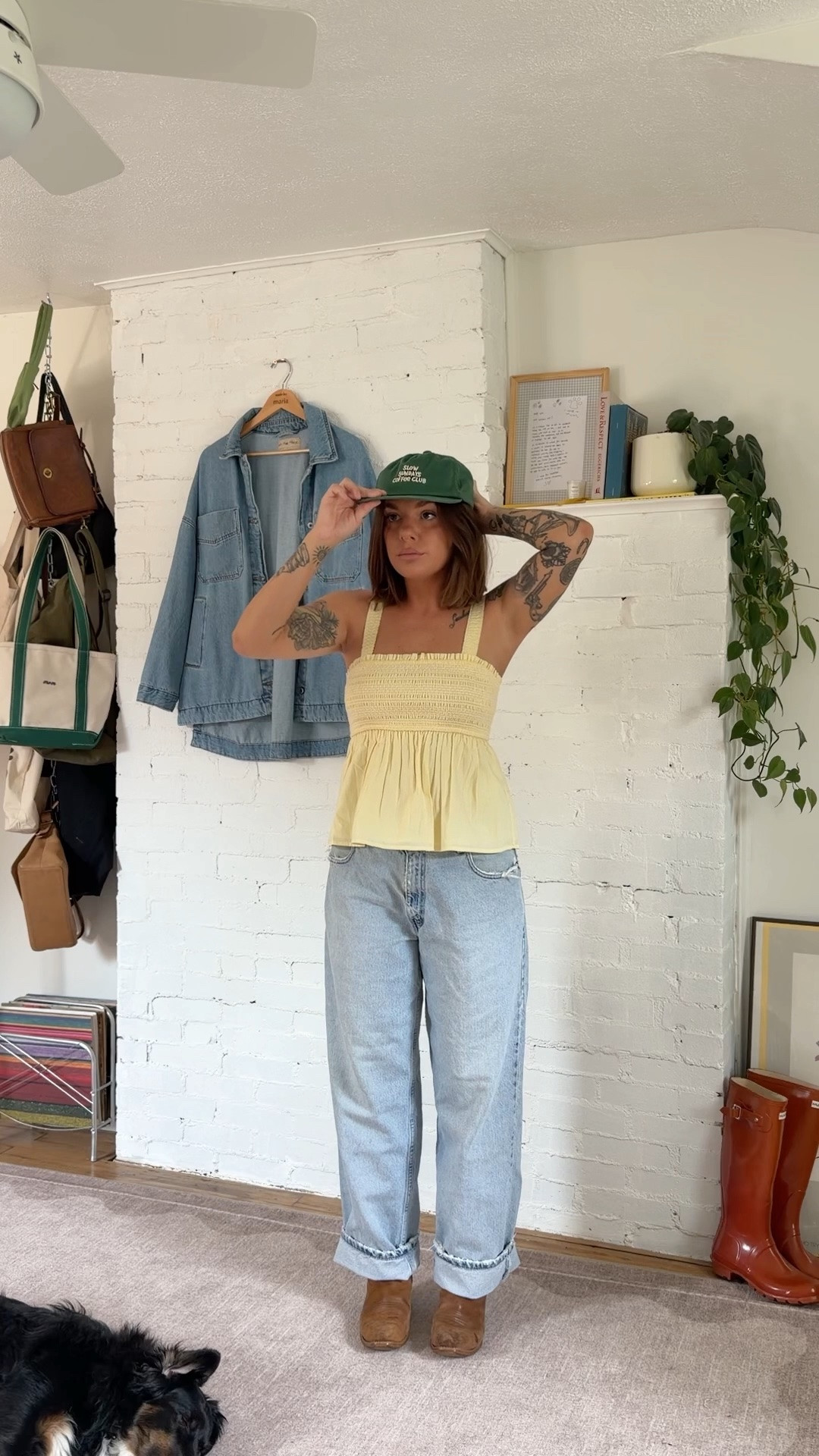 wearing a small in the top 
jeans are thrifted 
hat is p&co and i can’t link!
wearing a small in the sweat shorts
and a medium in the hoodie in the beginning!

#LTKootd #LTKmomlife #LTKgrwm