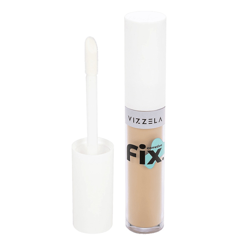 Vizzela Cosméticos Fix Cor 4
        
            
                 - Corretivo Líquido 7g | Beleza Na Web (BR)