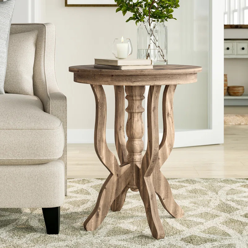 Charlton Home® Dorline Solid Wood End Table & Reviews | Wayfair | Wayfair North America
