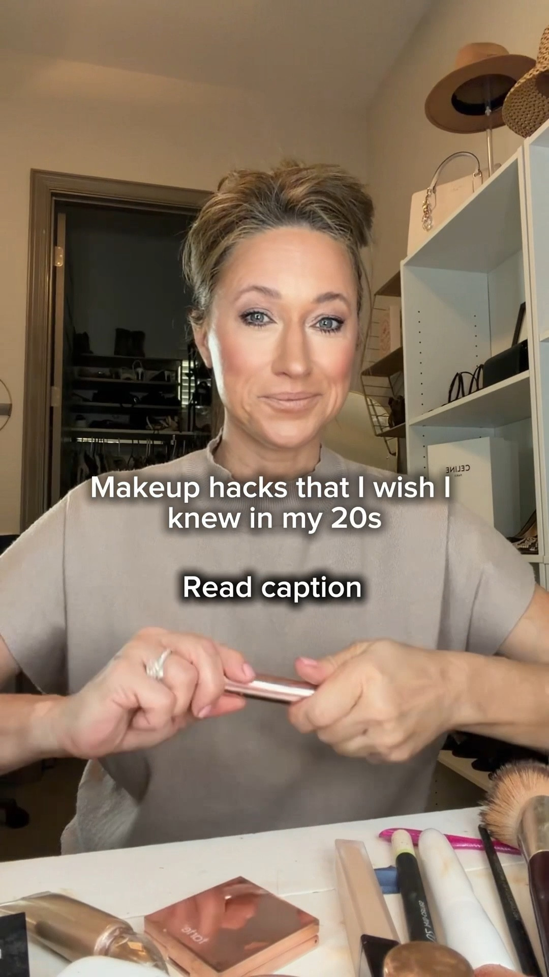 1️⃣ Skincare > makeup. Your base is everything.
2️⃣ Less foundation, more blending.
3️⃣ Blend your contour UP, not down.
4️⃣ Cream products = youthful glow.
5️⃣ Set only where you crease, not your whole face.
6️⃣ Brown liner > black for softer glam.
7️⃣ Blush placement changes your whole face.
8️⃣ Your brows don’t need to be twins.
9️⃣ Lip liner slightly overlined at the center = instant fullness.
🔟 Good lighting matters more than expensive products.

#LTKOver40 #LTKgrwm #LTKBeauty