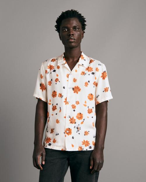 Shop the Avery Print Cotton Shirt | rag + bone