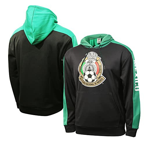 Icon Sports Officially Licensed Mexican Football Federation Pullover Hoodie - Unisex Adult - FMF42PH Black 2XL | Amazon (US)