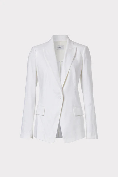 Avery Linen Blazer | MILLY