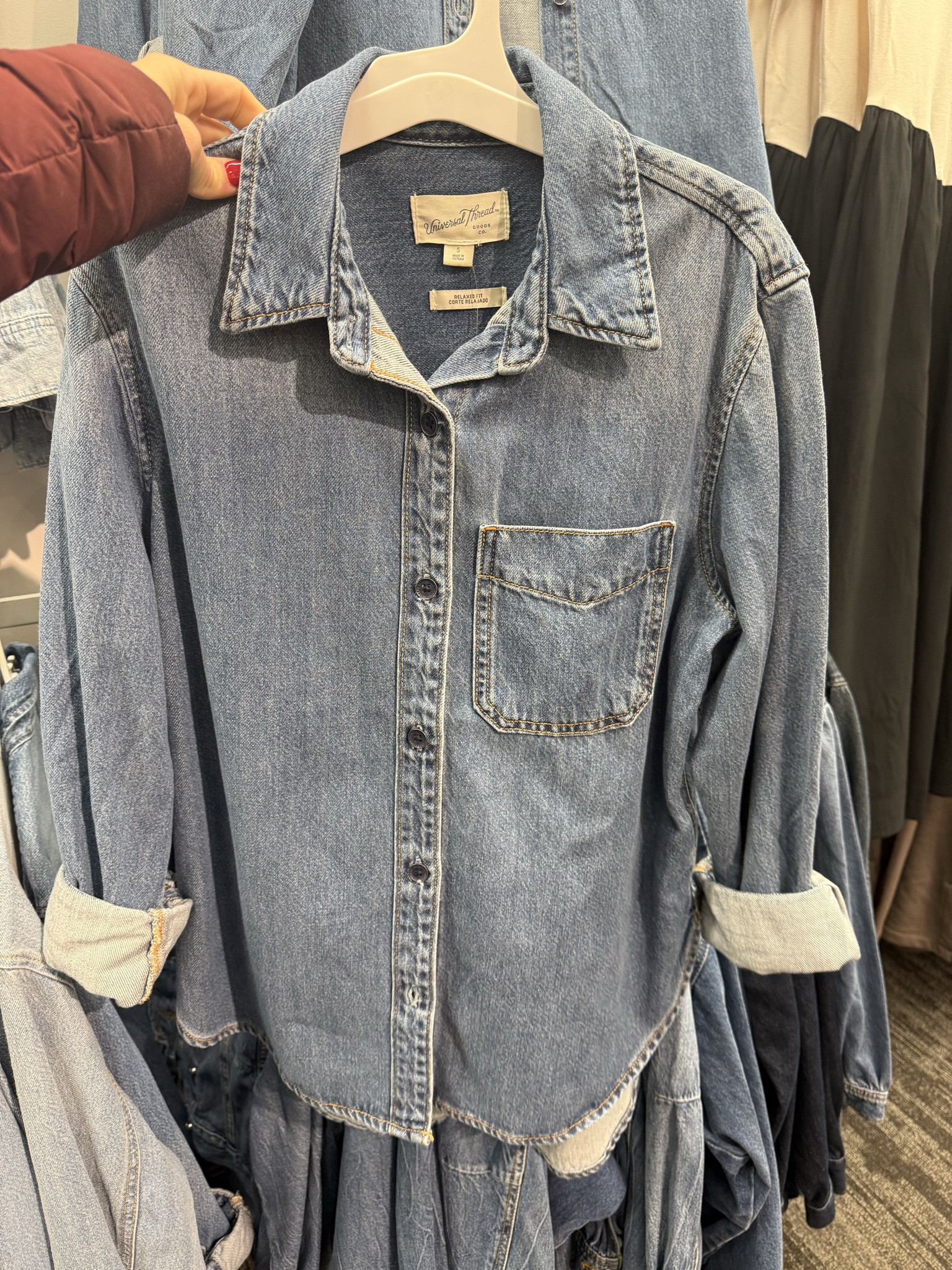 Love a denim top for everyday! 
Travel layers 

#LTKootd #LTKTravel