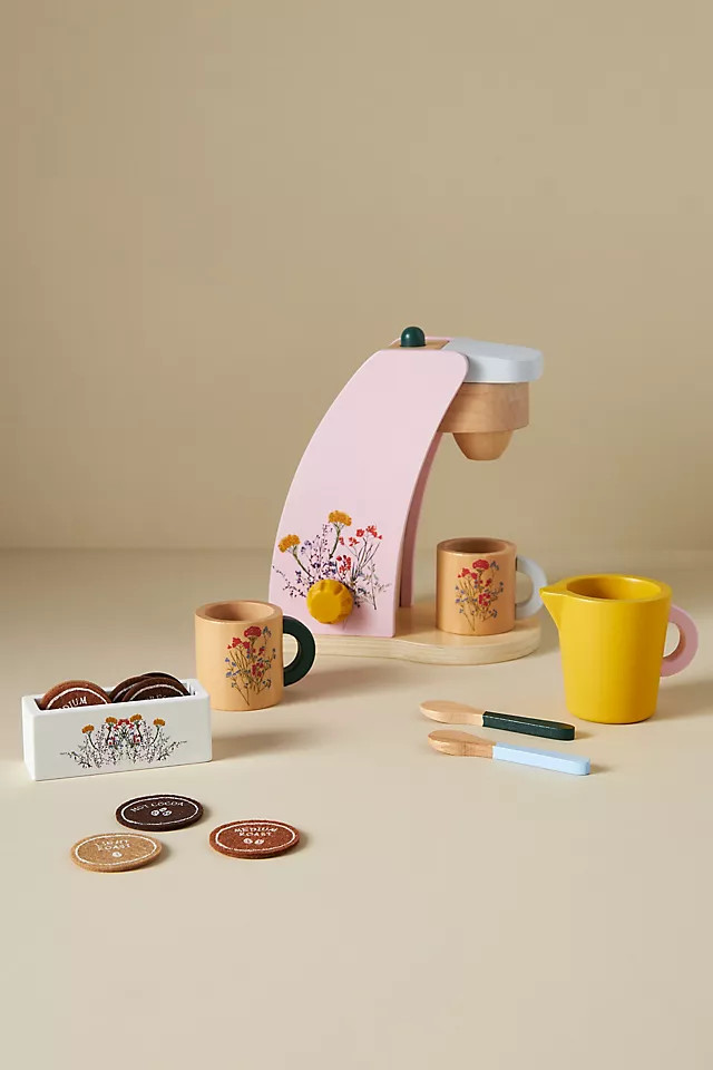 Wooden Espresso Toy Set | Anthropologie (US)