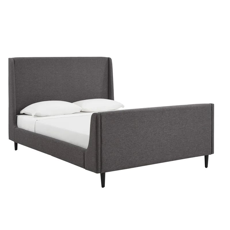 Antoinette Queen Upholstered Low Profile Sleigh Bed | Wayfair Professional