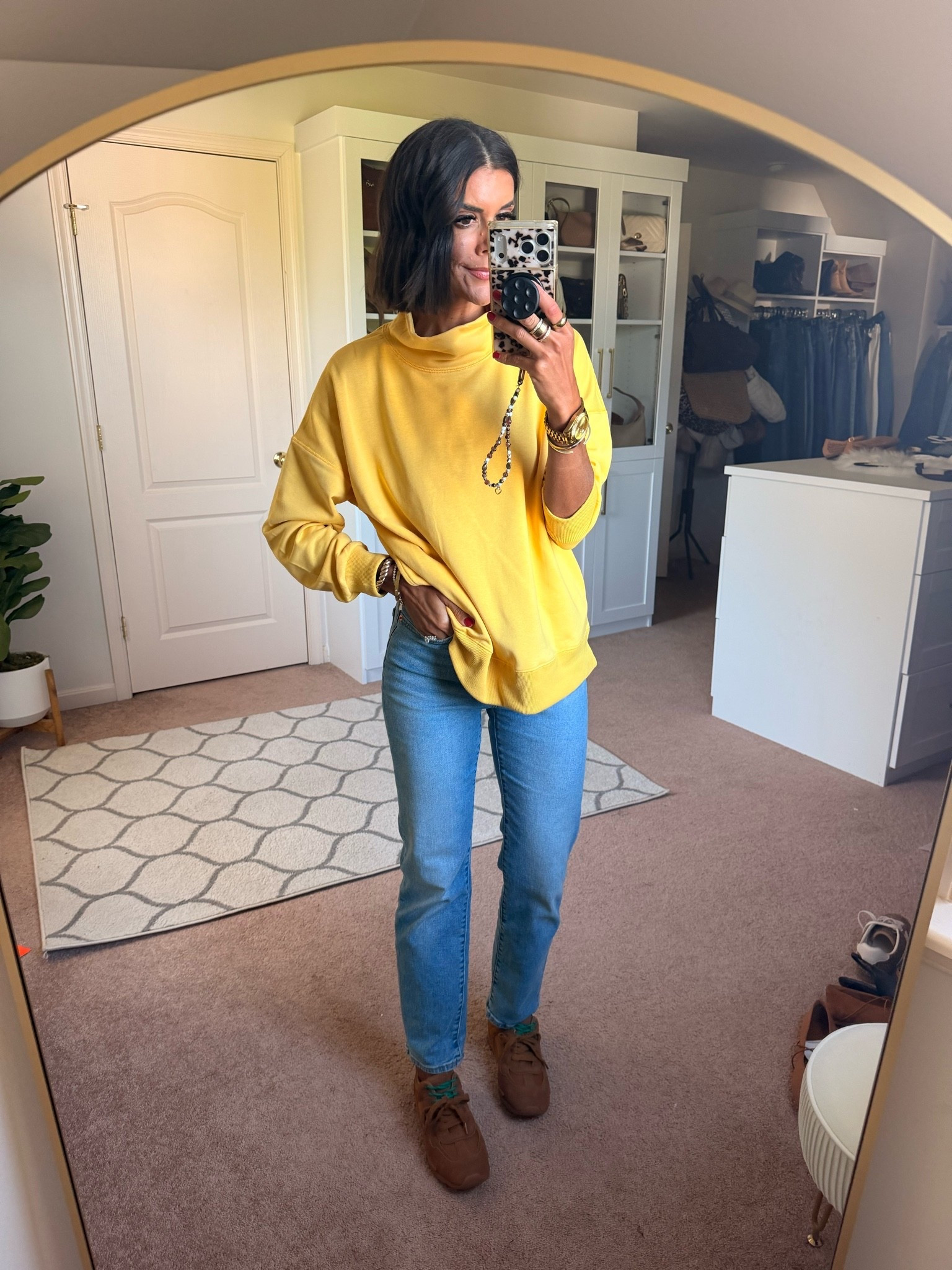 Size small in sweatshirt Jeans tts

#LTKdayinmylife #LTKgrwm #LTKmomlife