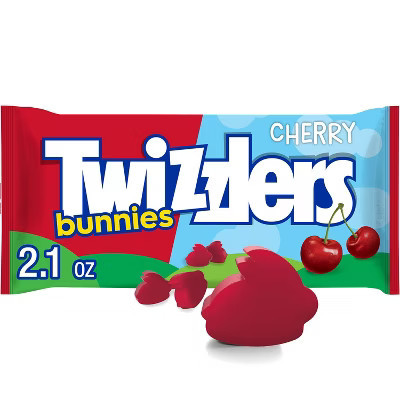 Twizzlers Cherry Flavored Bunnies Easter Candy - 2.1oz | Target