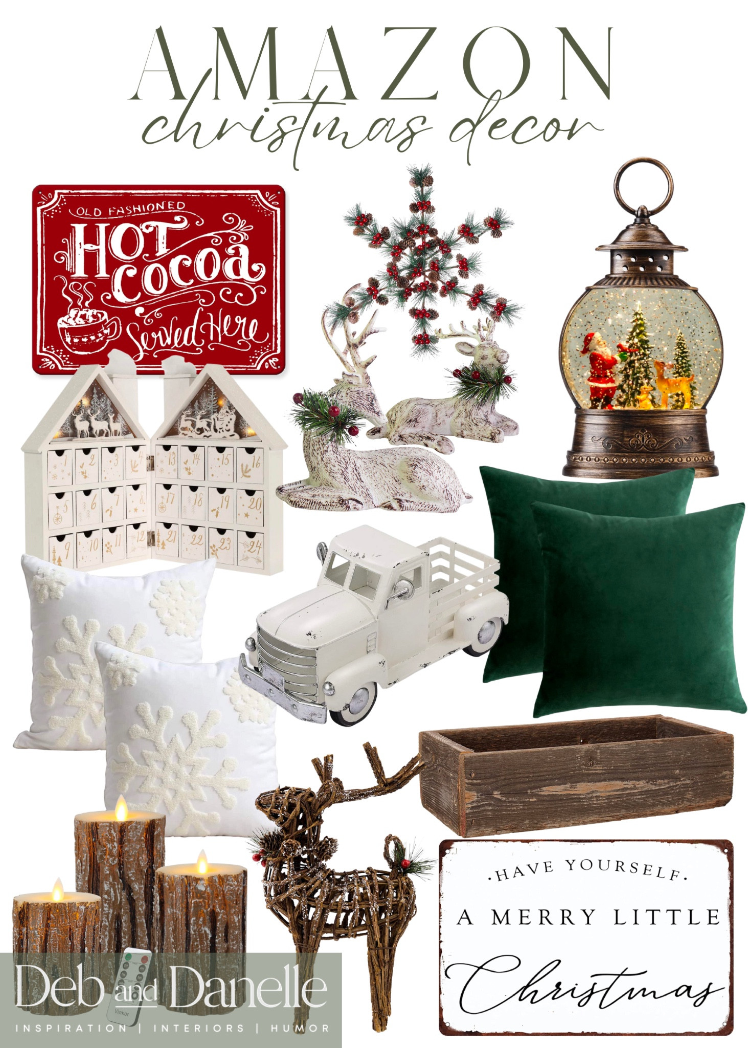 Amazon Christmas decor 

#LTKHoliday #LTKGiftGuide #LTKSeasonal