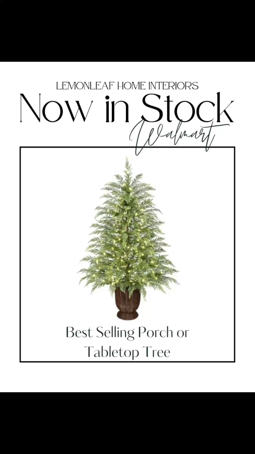 Three sizes in this beautiful pre-lit tree in a basket. @Walmart 
Is

#LTKSeasonal #LTKHome #LTKstorytime